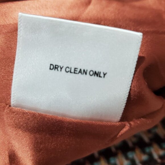 ModCloth Women's Brown Wide Leg Geometric Wool Blend Retro Trouser Pants Sz 2 - Picture 10 of 16